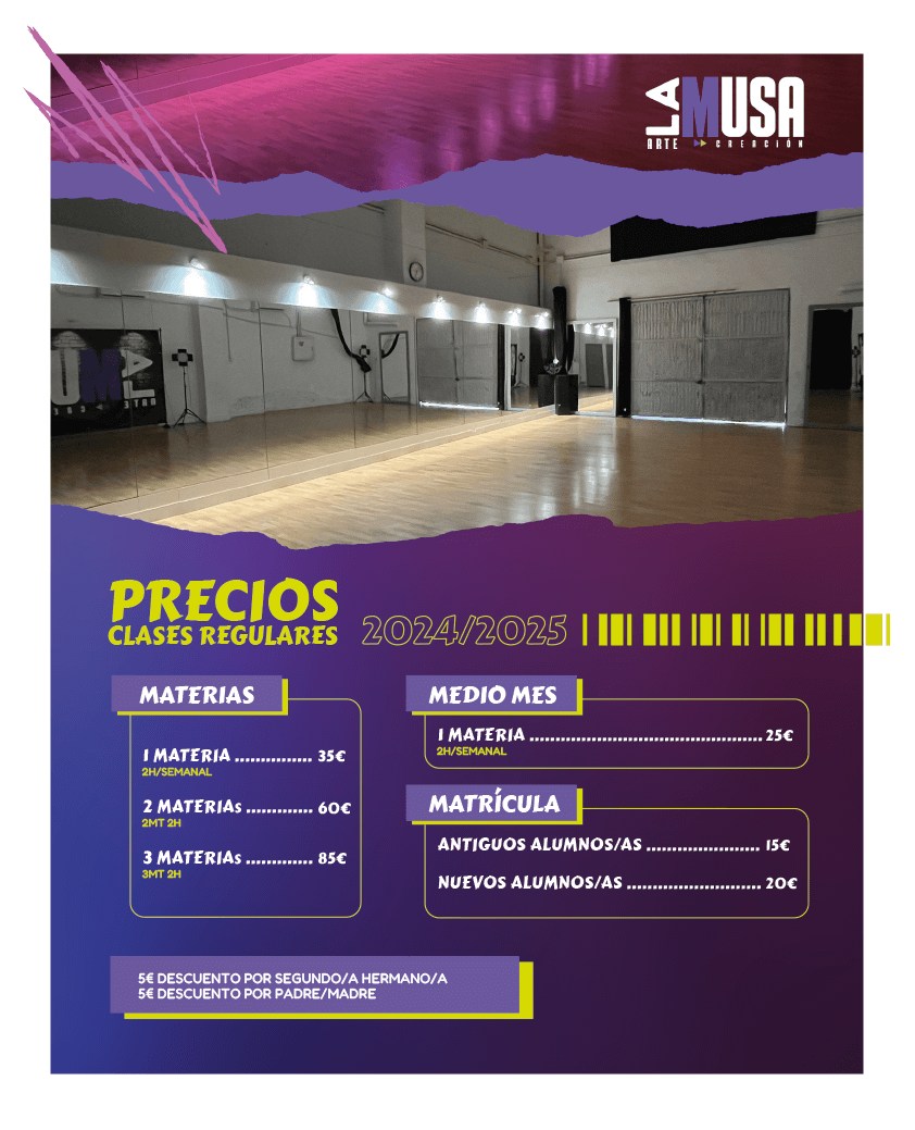 Academia de Danza en Huelva | La Musa – Arte y Creación